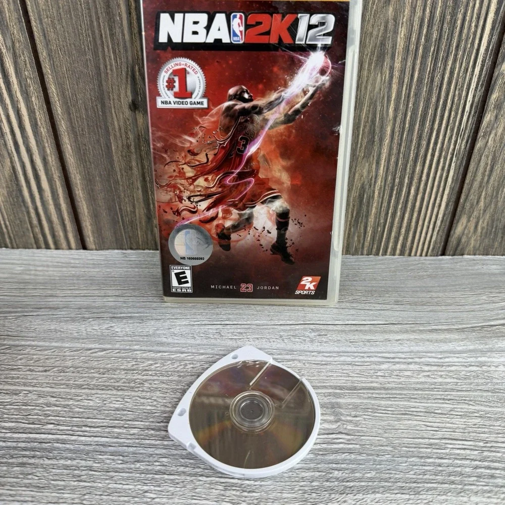 NBA 2K12 (Sony PSP PlayStation game) Michael Jordan 2K Sports No Manual